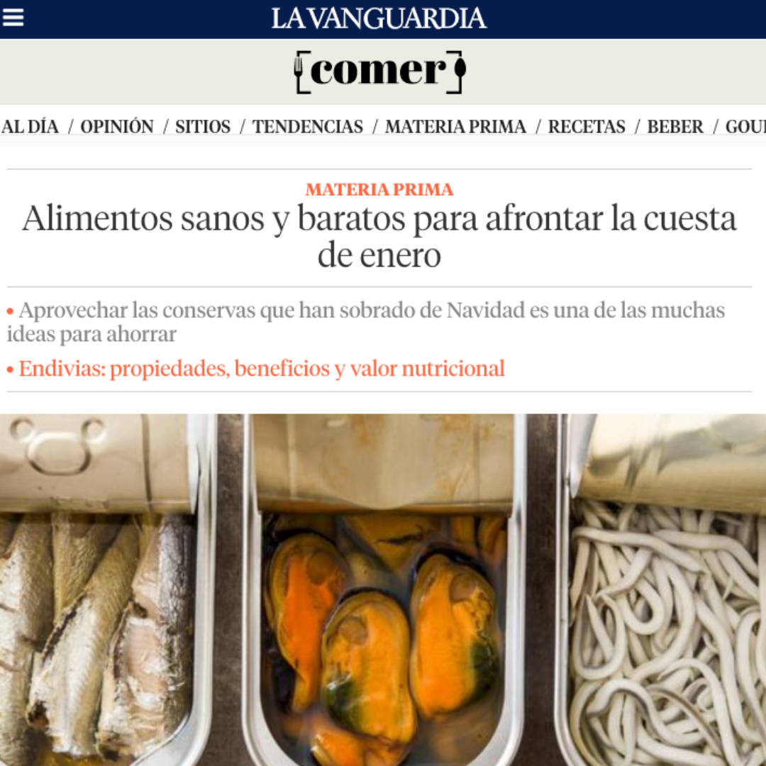 ALIMENTOS SANOS Y BARATOS - LA VANGUARDIA