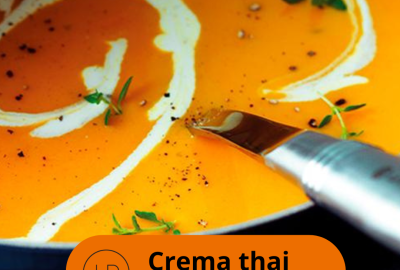 Crema thai de calabaza